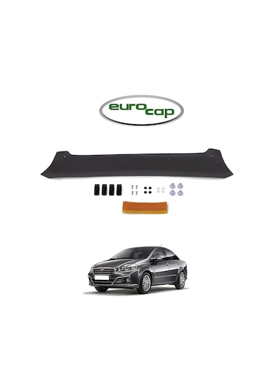 Eurocap Fiat Linea Ön Kaput Koruma Rüzgarlık 3Mm Abs 2007-2018
