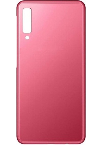 Samsung Uyumlu Galaxy A7 2018 ( A750 ) Pil Kapağı Lens Hariç Logolu