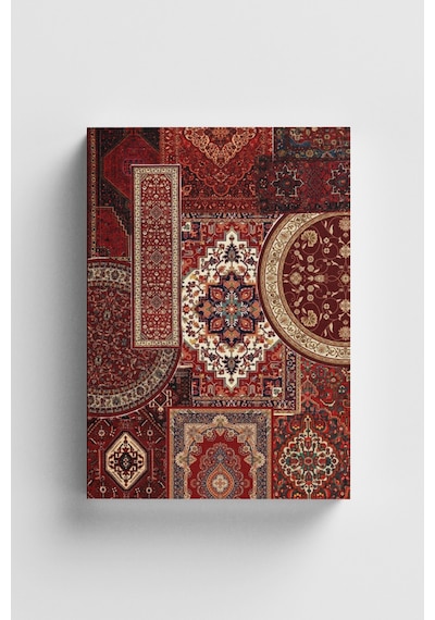 Etnik Kolaj Serisi 10 Bezm-i Elest Bullet Journal A5 Noktalı Defter Çok Renkli