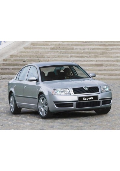 Skoda Superb 00-08 Sol Ön Kapı İç Tutamak Parçası Siyah 3B0867175