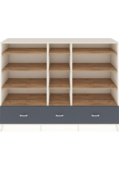Hyperion Dolap 12 Raflı 3 Çekmeceli 220x44x163 Aytaşı-çam/antras Aytaşı-çam/antrasit Hyperion Dolap 12 Raflı 3 Çekmeceli 220x44x163 Aytaşı-çam/antras Aytaşı-çam/antrasit