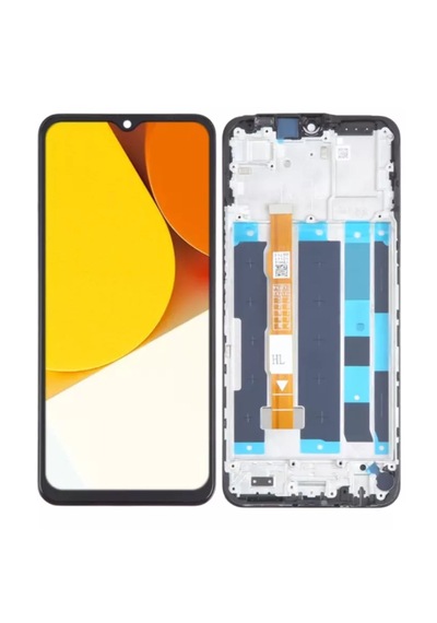 Vivo Y35 Lcd Ekran Dokunmatik Çıtalı Siyah