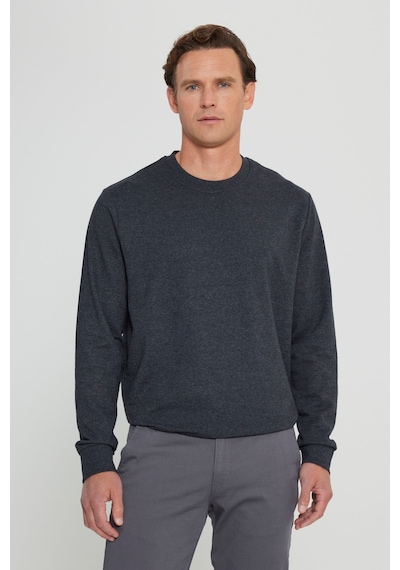 AC&Co / Altınyıldız Classics Erkek Antrasıt Melanj Standart Fit Normal Kesim 2 İplik Recycle Pamuklu Bisiklet Yaka Sweatshirt Antrasit Melanj AC&Co / Altınyıldız Classics Erkek Antrasıt Melanj Standart Fit Normal Kesim 2 İplik Recycle Pamuklu Bisiklet Yaka Sweatshirt Antrasit Melanj