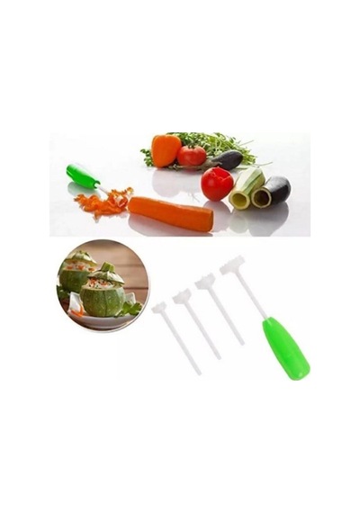4 Parça Oyacak Meyve Sebze Oyacağı Soyacağı Beyaz Diğer