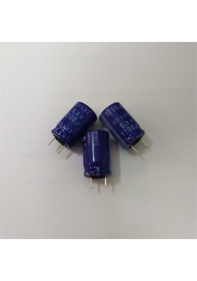 Lxyz63vb1200m 1200mf 6.3v 10x16 105 Nippon Elko Kondansatör 100 Adet