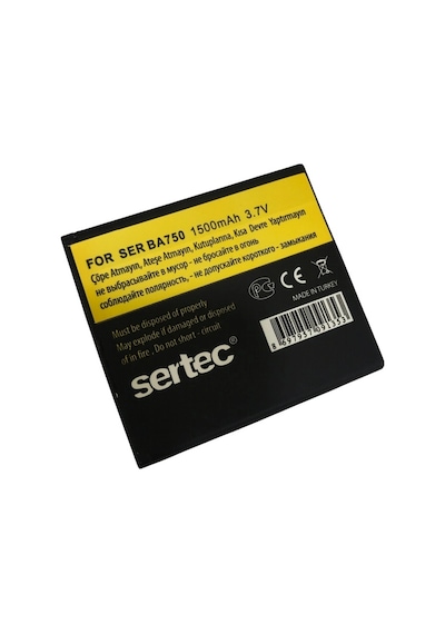 Yüksek Kapasiteli Batarya 1500 Mah Sony Ericsson Sr-ba750 Uyumlu