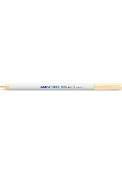 Edding 4600 Kumaş Kalemi - Açık Turuncu - N.16