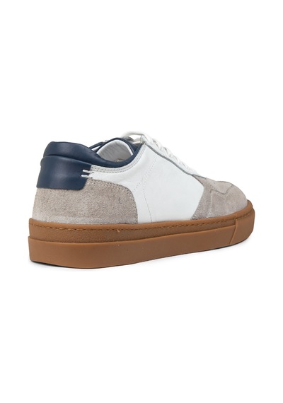 Deery Erkek Hakiki Deri Beyaz Sneaker Ayakkabı - 02005mbyzc01 Beyaz