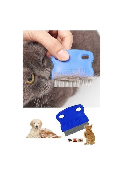 Canelf Kedi Köpek Pire Tarağı, Bit Tarağı, Evcil Hayvan Bit Ve Pire Toplayıcı Tarak