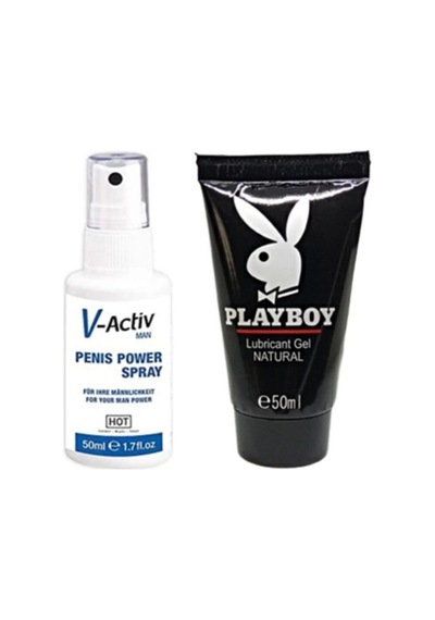 Playboy Hintohu Erkeklere Özel Sprey 50 Ml + Playboy Lubricant 50 Ml Jel