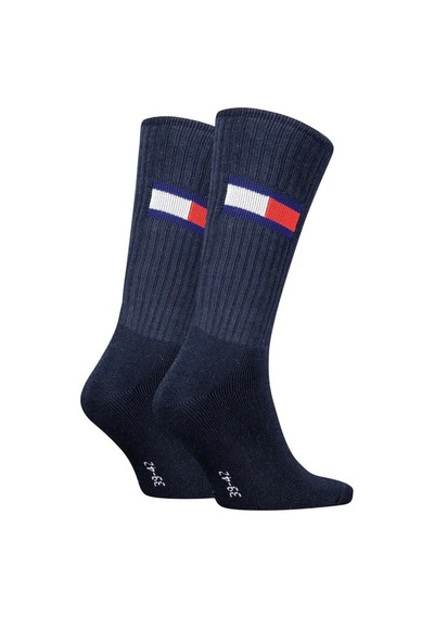 Tommy Hilfiger Th Unı Tj Sock 2p Fl Uniseks Lacivert Çorap - S701228222 Lacivert