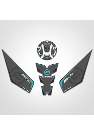 Cf Moto 250sr Tank Pad Set Nardo Gri 250 Sr Customfield1