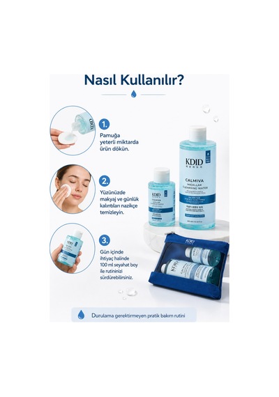 Kdid Mıceller Water For All Skın Types 400+100ml Mavi