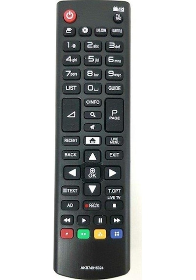 Lg Akb74915324 Lcd-Led Tv Uyumlu Kumanda - Beyaz Smart