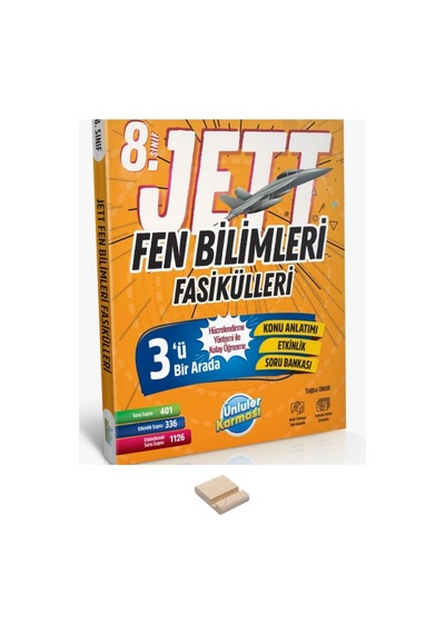 Lgs 8. Sınıf Jett Fen Bilimleri Fasikülleri Ve Telefon Standı