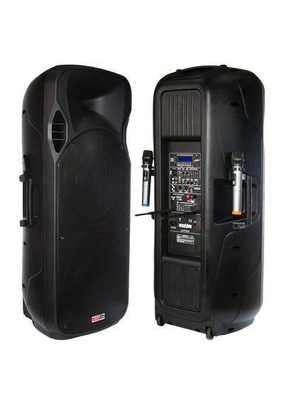 Ls-p1515 Şarjlı Taşınabilir Kule Ses Sistemi 2x15 İnç 1700w