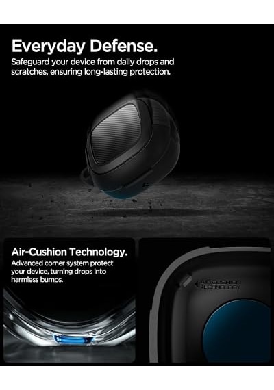 Tws P20 Kulaklık Kılıfı Ekstra Dayanıklı Kılıf Rugged Armor Hava Kanalı Teknolojisi Askeri Sınıf Koruma Çift