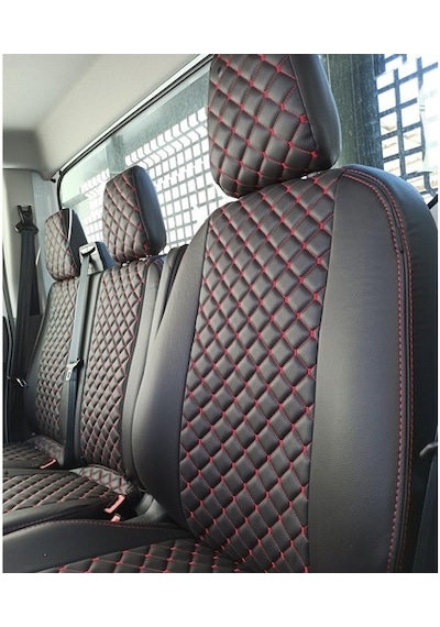 Ford Transit 2021 Araca Özel Deri Tek Kabin Oto Koltuk Kılıfı (500434652)