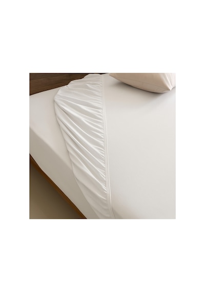 Fırfırlı Kalpli Çift Kişilik Nevresim Takımı 4 Yastık Kılıfı Lastikli Çarşaflı 200x220cm Çok Renkli