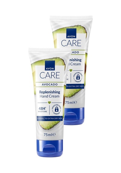 Avon Care Kuru Ciltler İçin Avokado Özlü El Krem 75 Ml 2'li Set