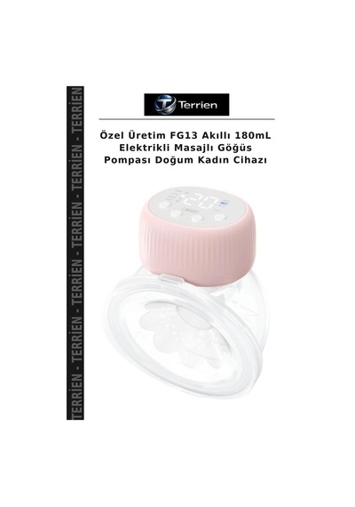 Özel Üretim Fg13 Akıllı 180ml Elektrikli Masajlı Göğüs Pompası Doğum Kadın Cihazı