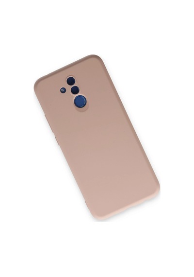 Newface - 604 - Huawei Mate 20 Lite Kılıf Nano İçi Kadife Silikon - Csmo-tex - - Pudra
