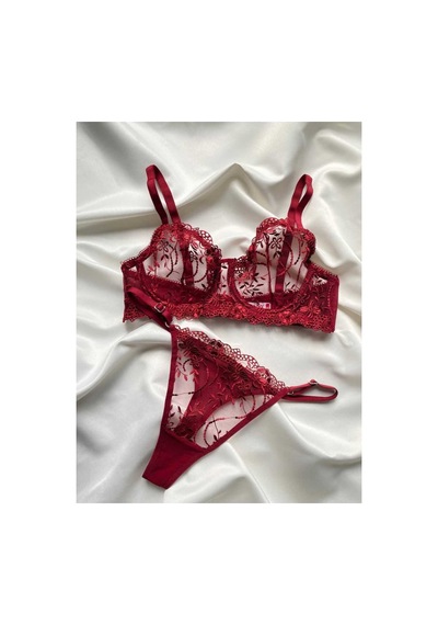 Valunor Glam Bordo Kadın İç Çamaşırı Takımı Askılı Dantelli Çiçekli Balenli Sütyen Takımı Tanga Ve Bralet Bordo - 844047374 Bordo Valunor Glam Bordo Kadın İç Çamaşırı Takımı Askılı Dantelli Çiçekli Balenli Sütyen Takımı Tanga Ve Bralet Bordo - 844047374 Bordo