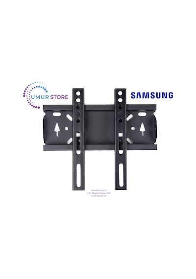 Samsung 43cu8100 Uyumlu 43" Inç 19 - 43 İnç Lcd Led Ekran Tv Sabit Askı Aparatı