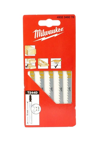 Mılwaukee T244d Dekupaj Bıçağı Ahşap 5 Adet