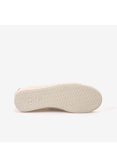 Back70 Erkek Bağcıklı Süet Spor & Sneaker Ayakkabı B26 Beyaz - Mavi