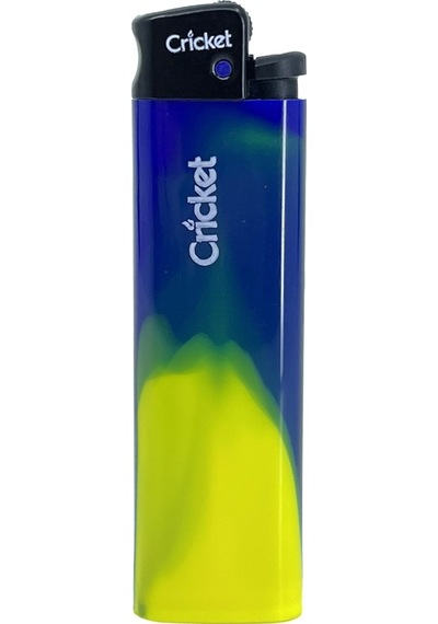 Cricket Taraftar Çakmak Orijnal Boy Taşlı 5'li Set Taraftar Çakmak - Sarı Lacivert