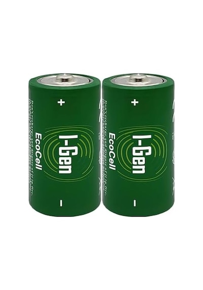 Batteries R20 Ecocell D Boy Pil 1.5v Büyük Boy Pil 2, 2'li Paket