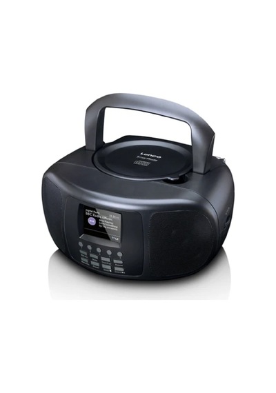 Lenco Scd-6000bk - Dab+/fm, Bluetooth , Cd Çalar Ve Geniş Renkli Lcd Ekranlı Taşınabilir İnternet Radyosu - Siyah
