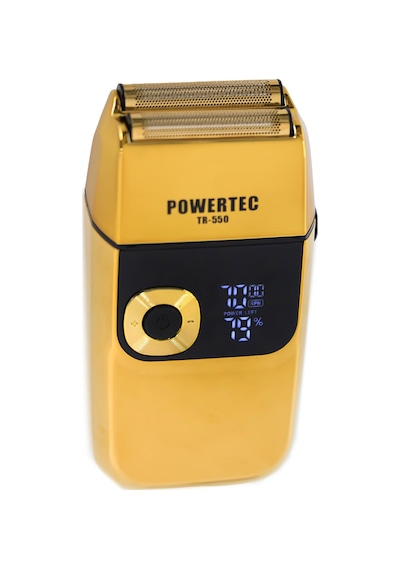 Powertec TR-550 Şarjlı Günlük Sakal Sinekkaydı Tıraş Hassas Düzeltici Döner  Başlık