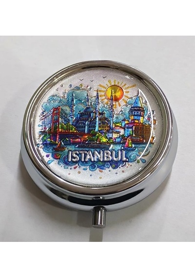 İstanbul Temalı İlaç Kutusu Alk4376