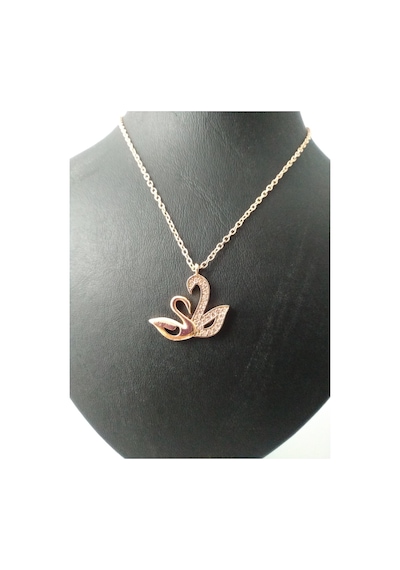 Kuğu Model-Zirkon Taşlı  Kolye