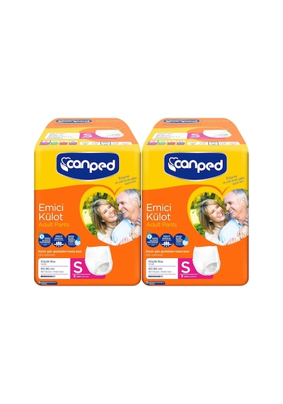 Canped Emici Külot Hasta Bezi S-küçük Small 18 Adet 2pk 9