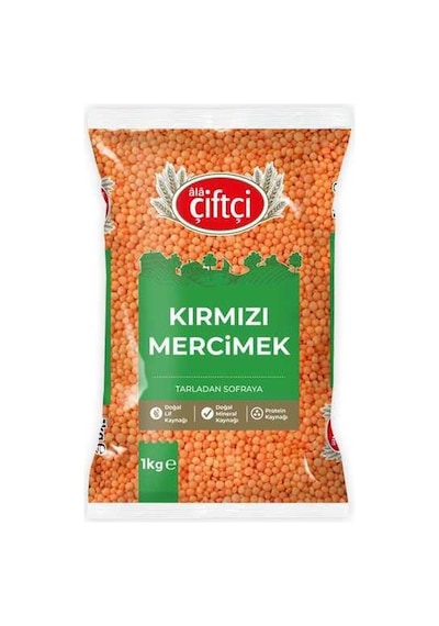 Kırmızı Mercimek 1000 Gr