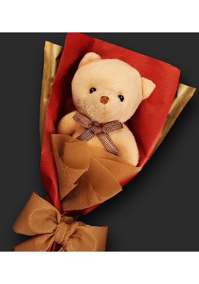 Peluş Ayıcık Buketi & Müzikli Atlıkarınca