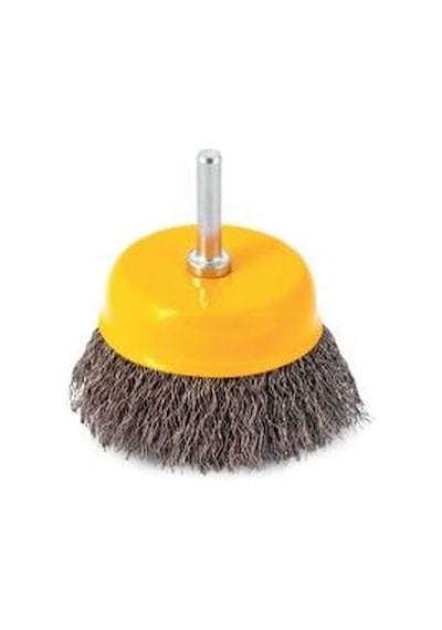 Paslanmaz Pimli Çanak Fırça 65 Mm