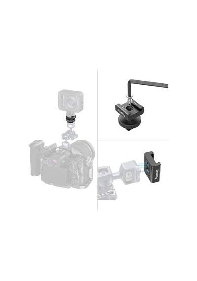 Smallrig - 4822 Cold Shoe Mikrofon Bağlantı Aparatı