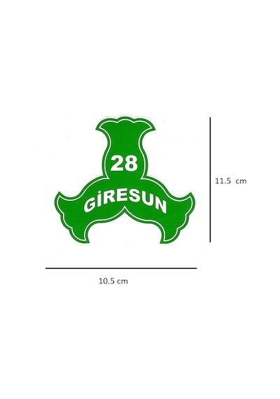 28 Giresun Fındık Sticker - Sticker Kaliteli Ürün Dışa Dayanıklı