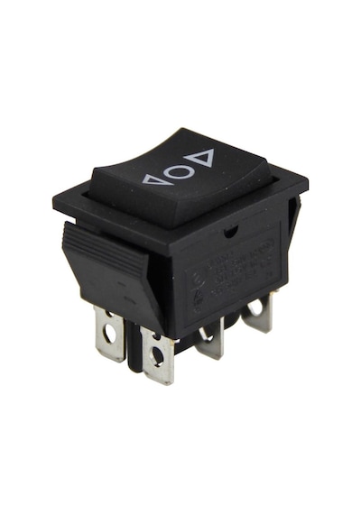 Ayt Ic-111 Geniş Işıksız Basmalı 2 Kademeli Anahtar Yukarı Aşağı Ok Simgeli Yaylı On Off Düğme Buton