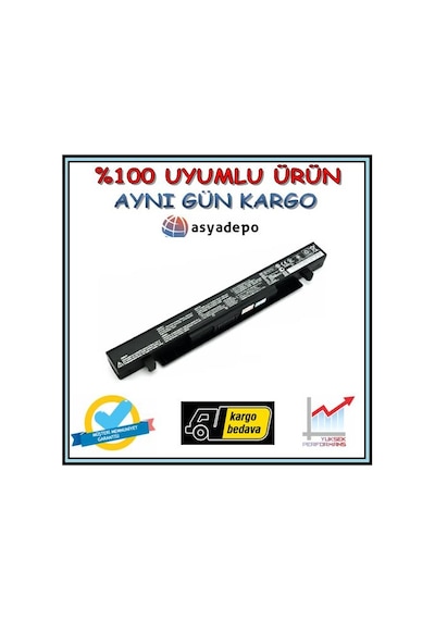 Asya.Depo Asus Uyumlu X550L Batarya Pil