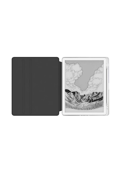 Kindle Scribe 11" 2025 Kılıfı 360 Döner Stand - Siyah Renk