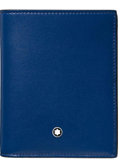 Mont Blanc Montblanc Meisterstück Compact Cüzdan 129678 Mavi