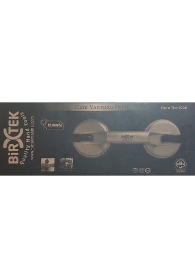 Birtek İkili Alüminyum Cam Vantuzu