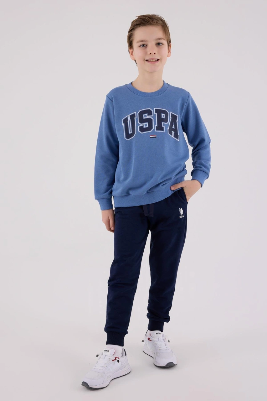 U.s. Polo Assn. Erkek Çocuk Eşofman Takımı Mavi-1808 Mavi