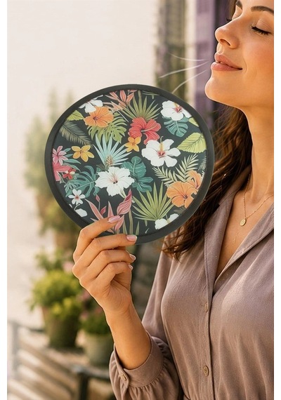Çiçek Kore Yelpaze 20 Cm Belirtilmemiş 21867933