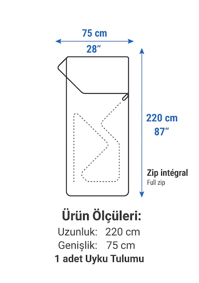 Yastıklı Kamp Uyku Tulumu Su Geçirmez Taşınabilir Outdoor Fuşya